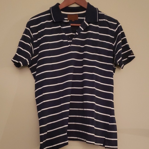 Body Glove, blue, striped Polo - Picture 3 of 3